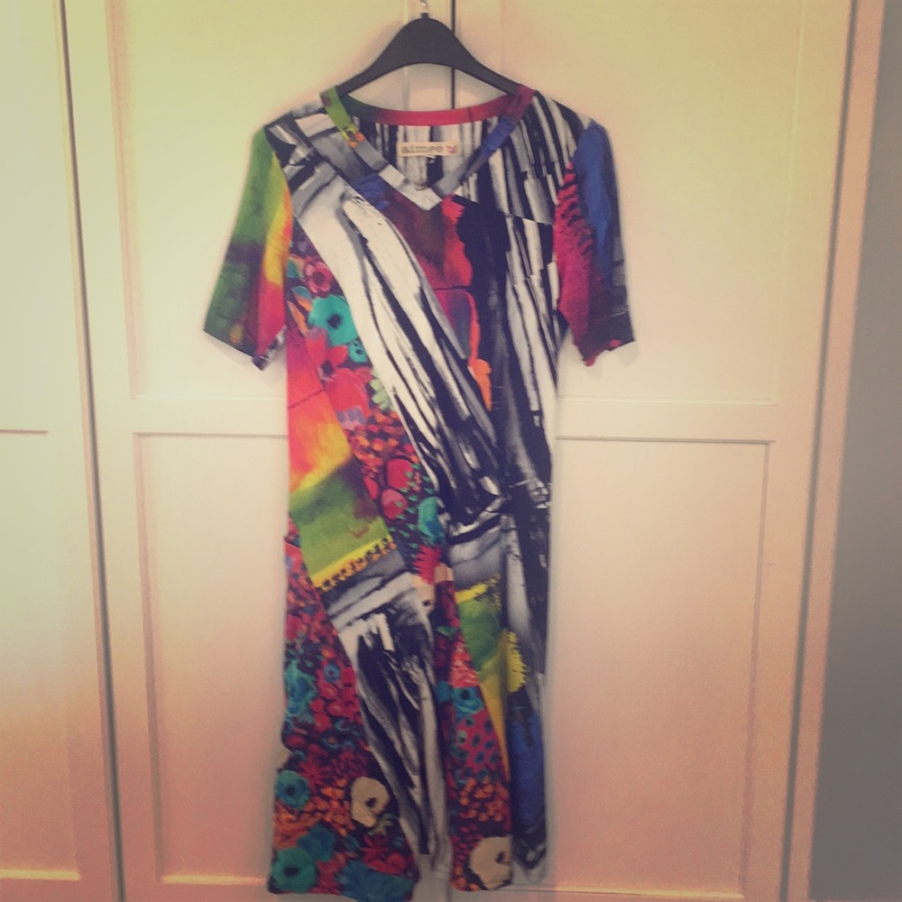 Original Aimee cotton short sleeve dress
